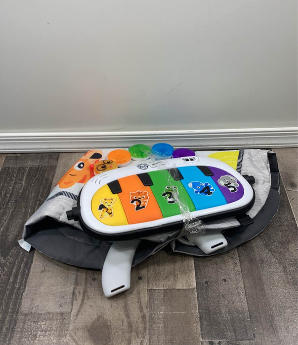 used Baby Einstein 4-in-1 Kickin’ Tunes Music Activity Gym, /missing toys and bar