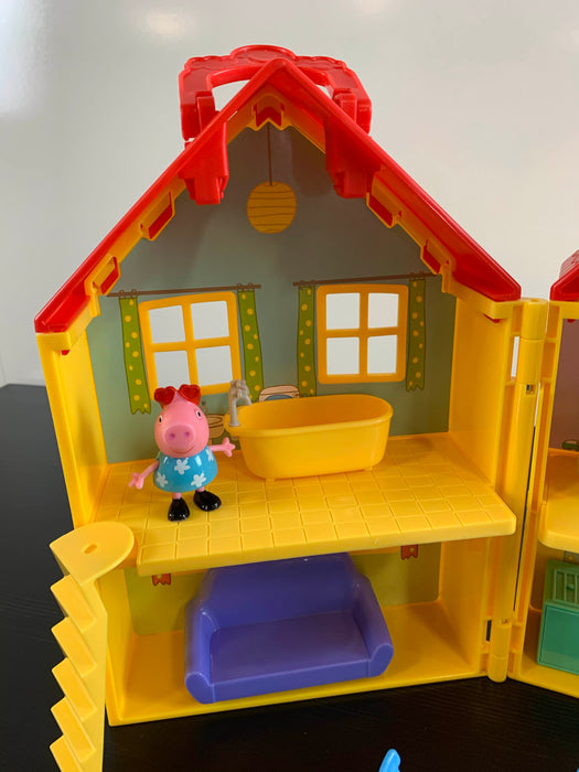 secondhand Peppa Pig Deluxe House Playset