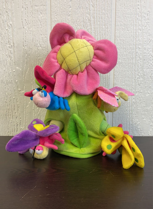 secondhand Unipak Plush Big Flower House with Bugs