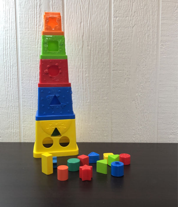 used Melissa & Doug K’s Kids Stacking Blocks