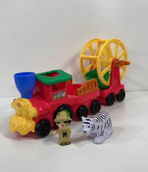 used Fisher Price Little People Animal Sounds Zoo Train