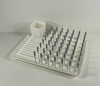 used OXO Tot Bottle Drying Rack, Grey