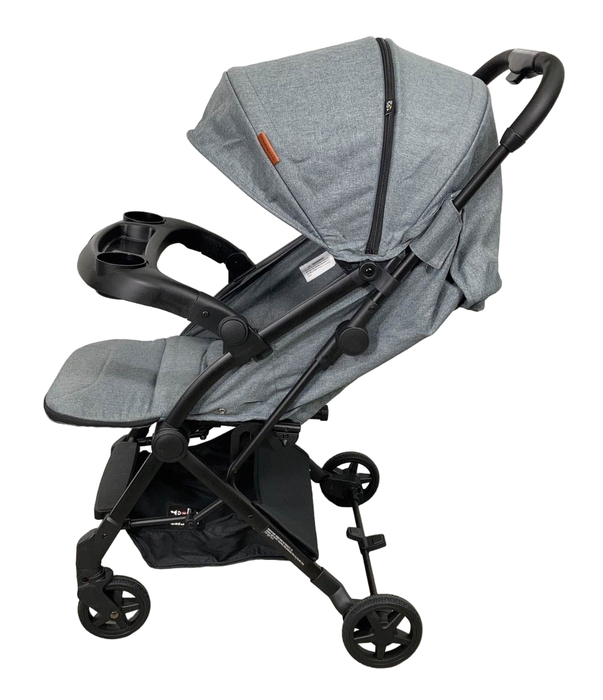 secondhand Mompush Lithe V2 Stroller, 2023, Grey