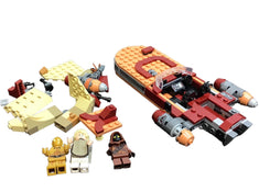 secondhand LEGO A New Hope Luke Skywalker's Landspeeder Building Kit