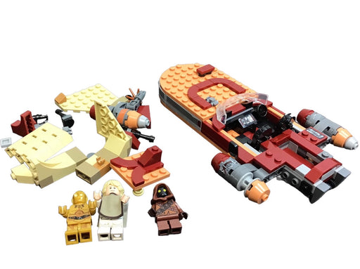 secondhand LEGO A New Hope Luke Skywalker's Landspeeder Building Kit