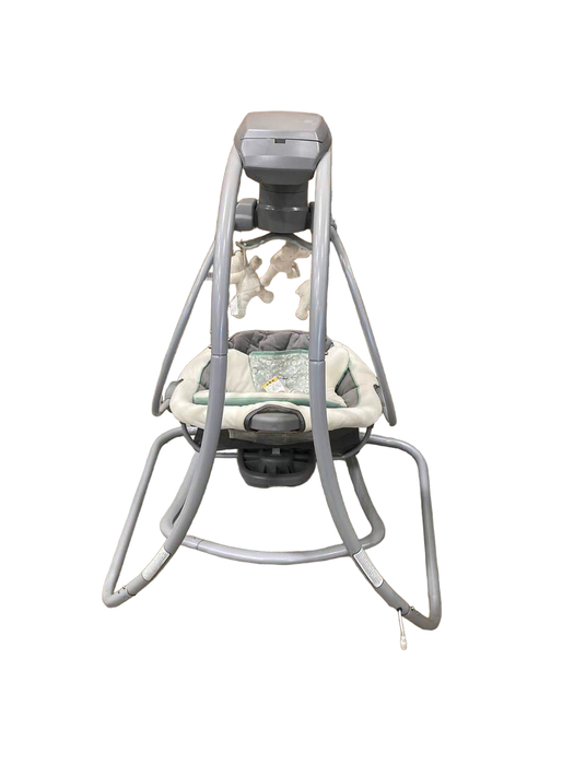 secondhand Graco Duet Soothe Swing & Rocker, Winslet HIDDEN SELLER MAILING ADAPTER