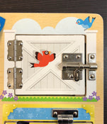 used Melissa & Doug Latches Board