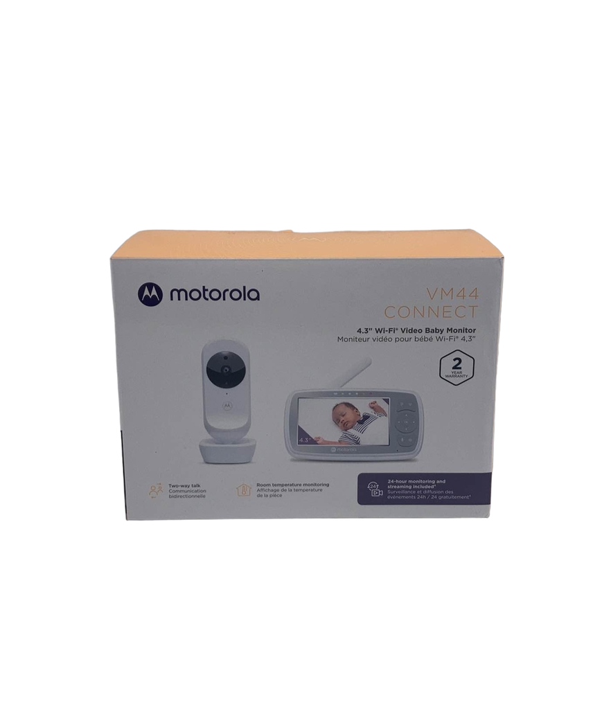 Motorola 4.3 online wifi baby monitor