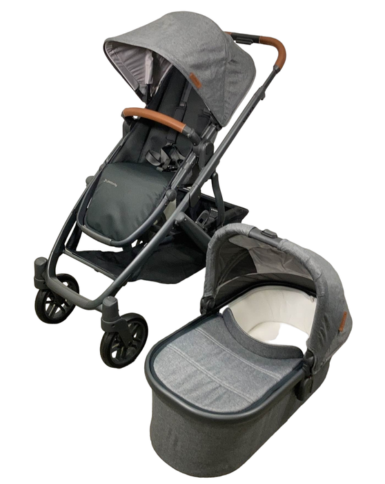 used UPPAbaby VISTA V2 Stroller, Greyson (Charcoal Melange), 2022