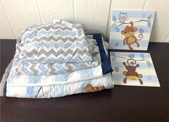 used Bedtime Originals Nursery Bedding Set