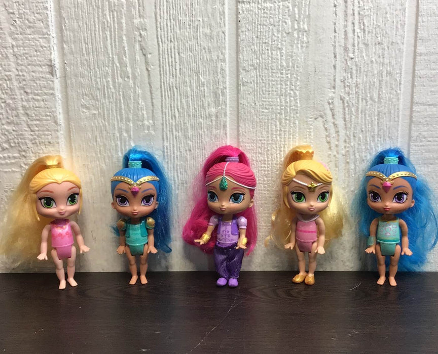 used Fisher Price Shimmer and Shine dolls