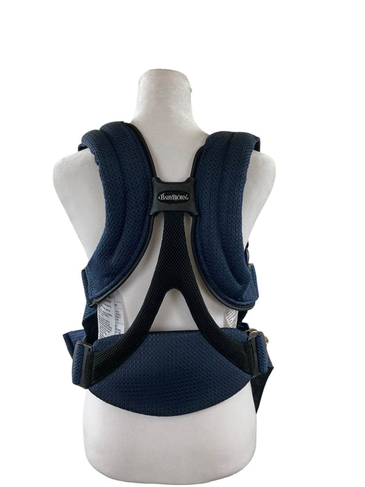 Shop BabyBjorn Baby Carrier Free, Navy Blue 3D Mesh at GoodBuy Gear