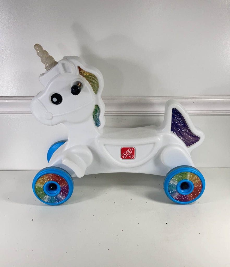 Step2 Ride-on for Up & Down Roller Coaster, Unicorn
