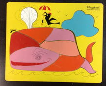 used Playskool Vintage Puzzle, -Whale