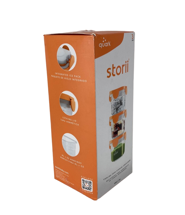 used Quark Storii Cooling Baby Food Containers