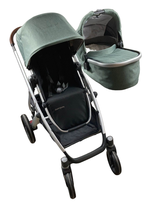 used UPPAbaby VISTA V2 Stroller, 2020, Emmett (Green Melange)