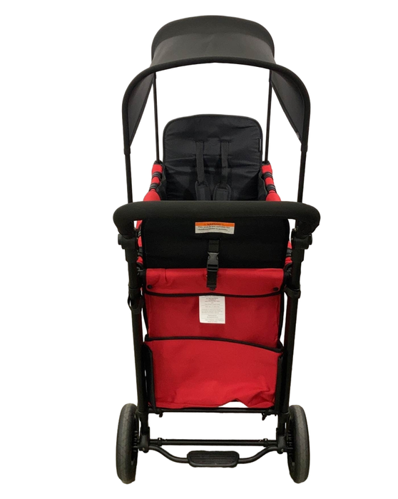 Wonderfold W2 Original Multifunctional Double Stroller Wagon, 2021, Red