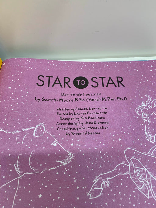 secondhand Gareth Moore Star to Star: Astronomical Dot-to-Dot Puzzles