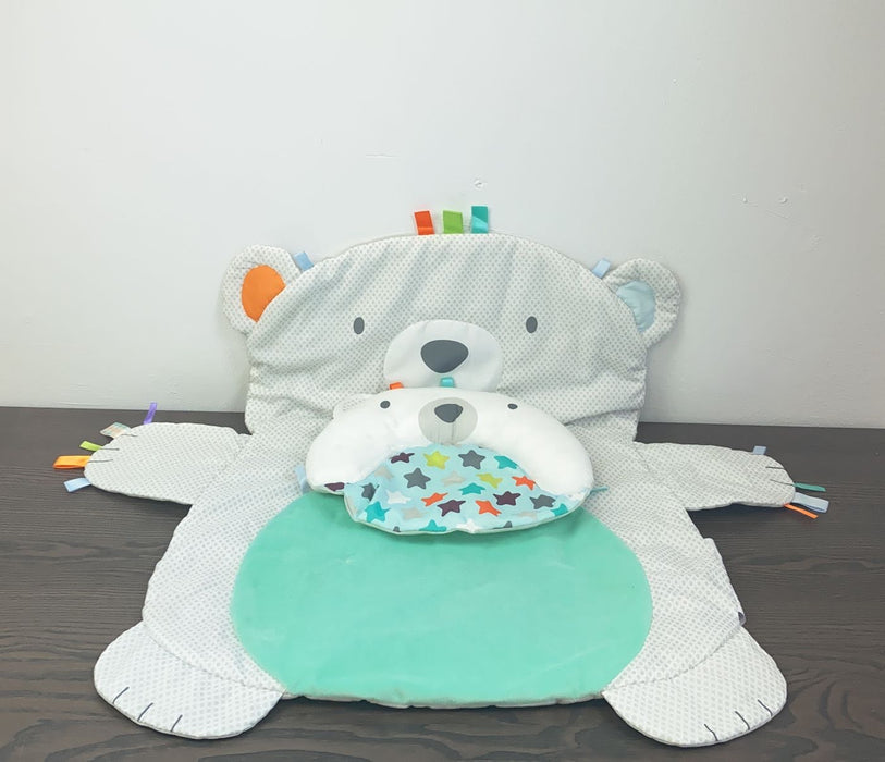 used Bright Starts Tummy Time Prop & Play Mat, Bear