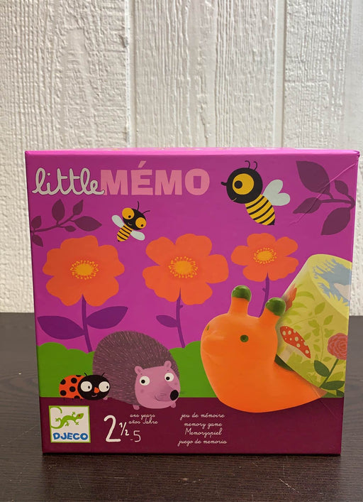 used DJECO Little Memo Game