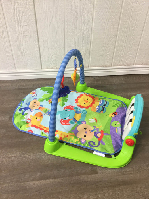 secondhand Fisher Price Kick N Play Crib Piano