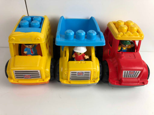 Shop Mega Bloks Set of 3 First Builder Vehicles at GoodBuy Gear