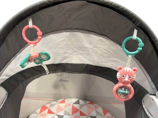 secondhand Fisher Price On-the-Go Baby Dome, Charcoal