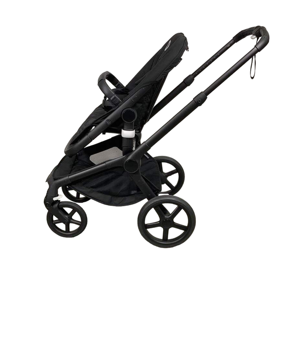 secondhand Bugaboo Fox 5 Stroller, 2023, Black Frame, Midnight Black