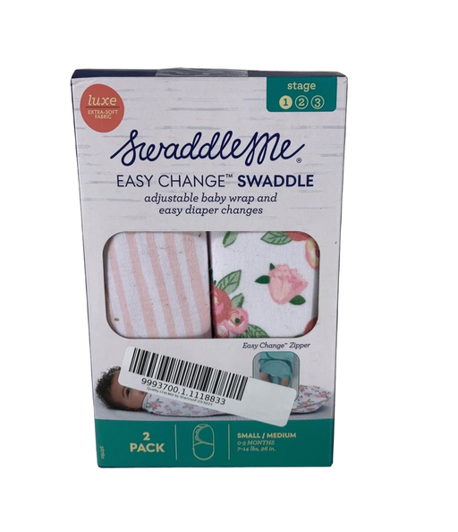 used Summer Infant SwaddleMe Easy Change Swaddle 2pk