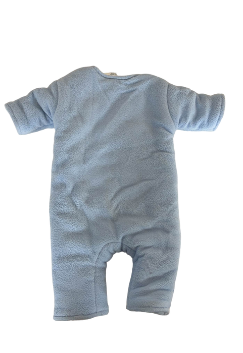 secondhand Baby Merlin's Magic Sleepsuit, Small 3-6 Months, Fleece, Blue