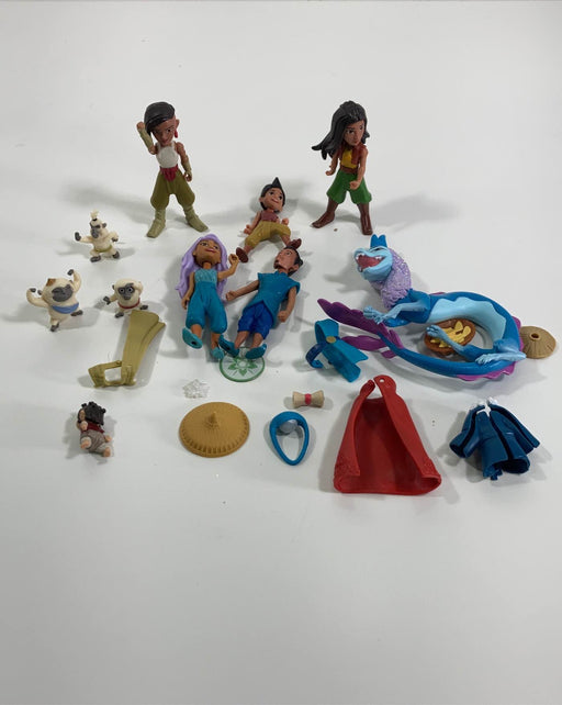 secondhand Disney Raya And The Last Dragon Figure Set