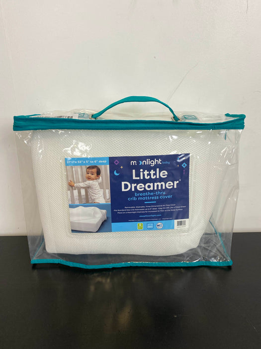 used Moonlight Slumber Little Dreamer Breathe-Thru Crib Mattress Cover