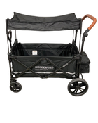 secondhand Wonderfold X2 Push + Pull Double Stroller Wagon, 2022, Stealth Black