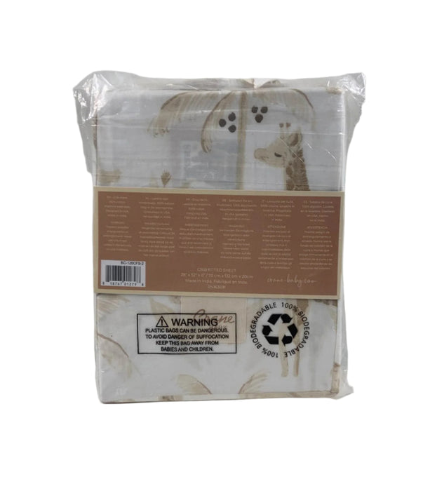 Shop Crane Baby Crib Fitted Sheet, Kendi Safari at GoodBuy Gear