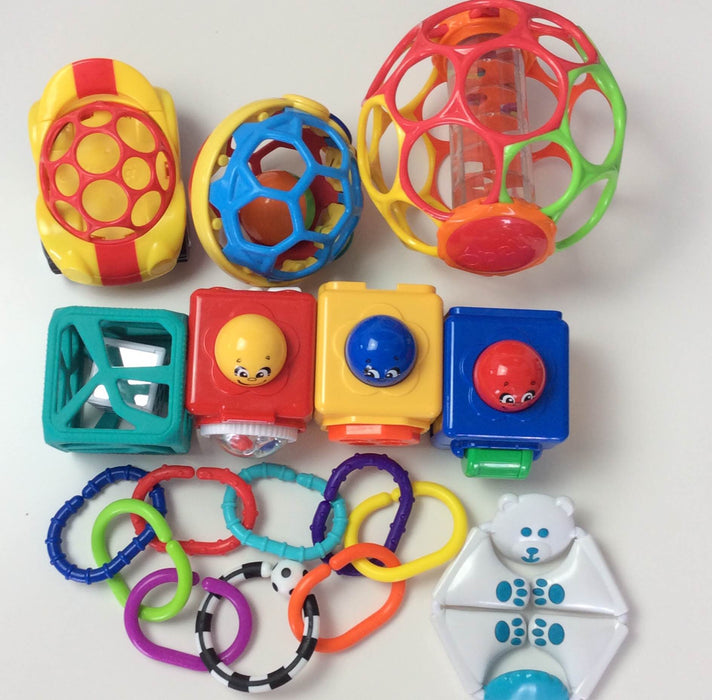 used BUNDLE Grasping Toys