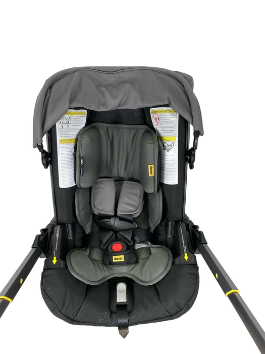 Doona Infant Car Seat & Stroller Combo, 2022, Grey Hound