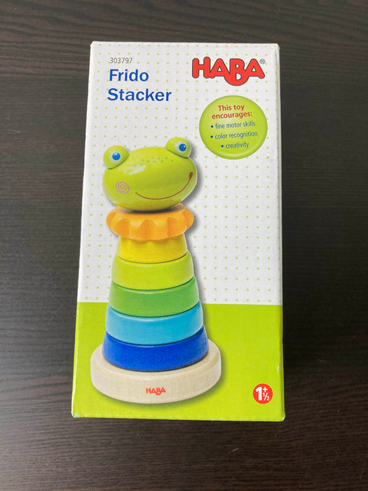 secondhand HABA Frido Frog Stacker