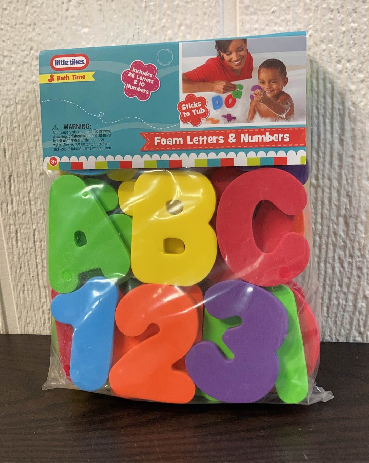 Little tikes bath letters best sale and numbers