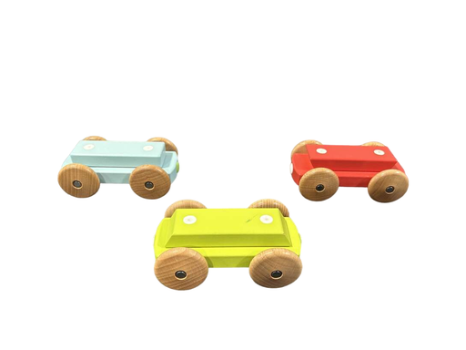 secondhand Tegu Magnetic Shapes Train