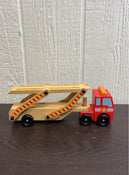 secondhand Melissa & Doug Emergency Vehicle Carrier