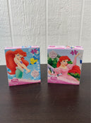 used BUNDLE Disney Princess Glitter Puzzles