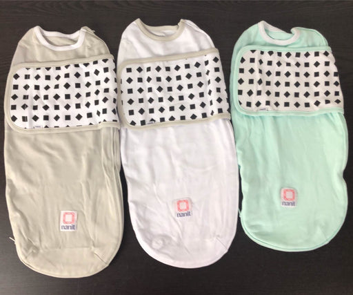 used Nanit Breathing Wear Swaddle 3 Pack