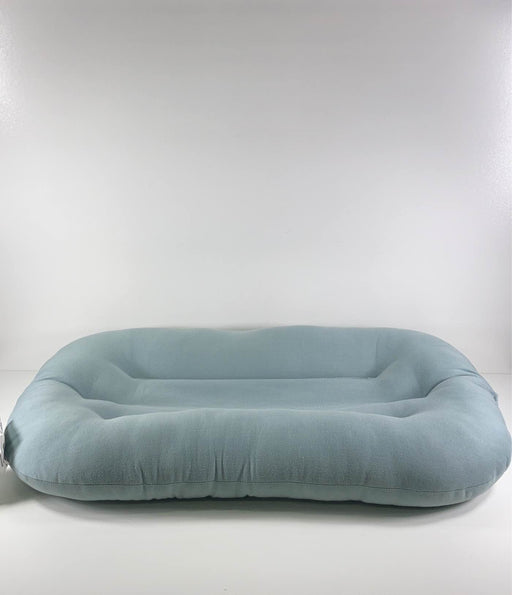 used Snuggle Me Organic Sensory Infant Lounger, Slate