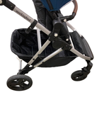 secondhand Mockingbird Single to Double Stroller, Windowpane, Sea, Silver with Penny Leather, 2023