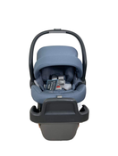 secondhand UPPAbaby MESA MAX Infant Car Seat and Base, 2022, Bregory Blue Melange