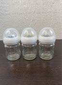 used Philips Avent Natural Glass Bottle, 4 Ounce 3 Pack