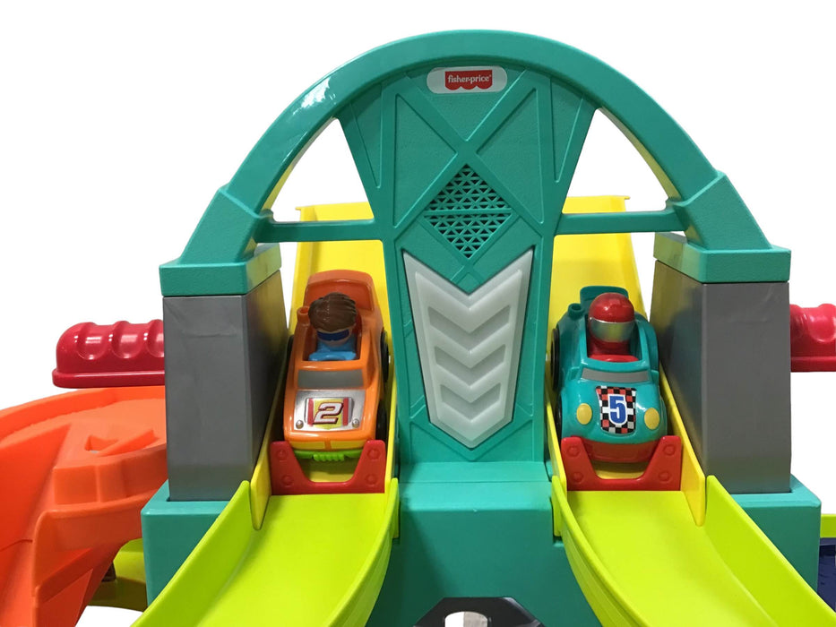 secondhand Fisher Price Little People Launch & Loop Raceway