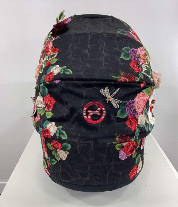 Shop Cybex MIOS LUX Carry Cot, Black Spring Blossom at GoodBuy Gear