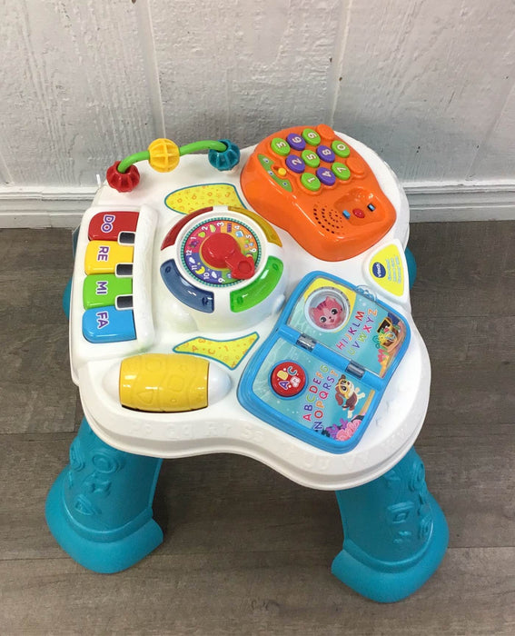 secondhand VTech Sit-To-Stand Learn and Discover Table