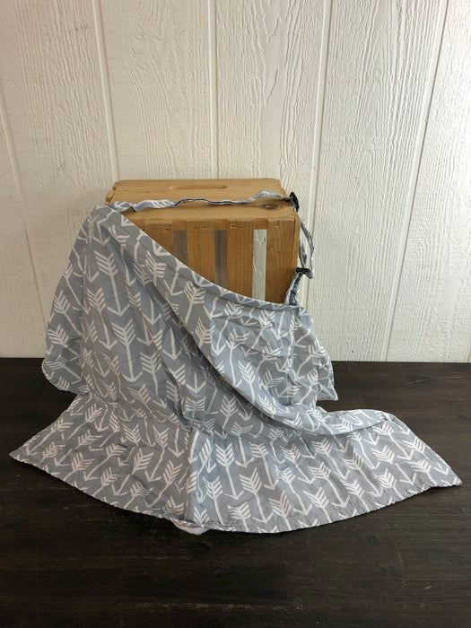 used Kids N’ Such Nursing Cover With Sewn In Burp Cloth